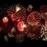 photo of fireworks display